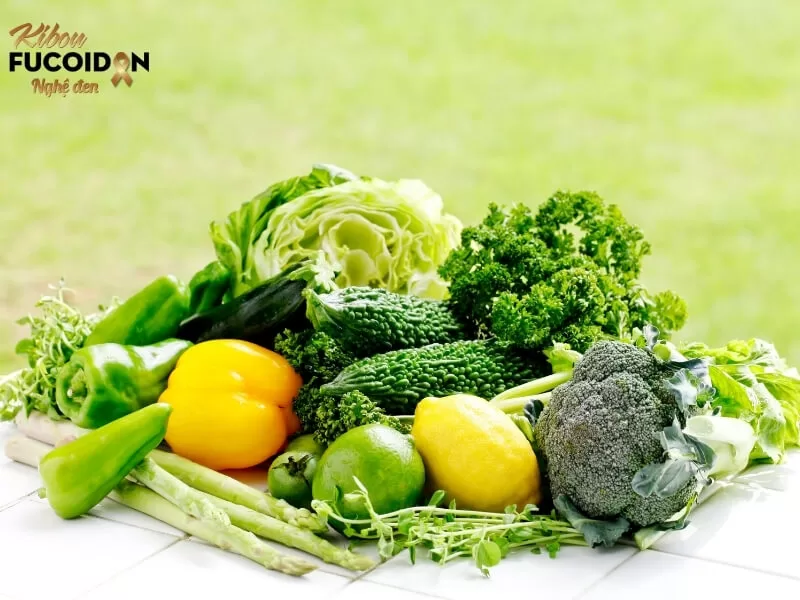 Ăn nhiều rau xanh bổ sung chất xơ cho người bệnh ung thư lưỡi