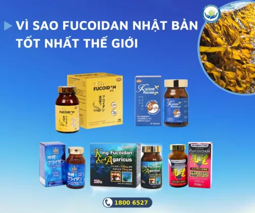 Vì sao Fucoidan Nhật Bản tốt nhất thế giới?