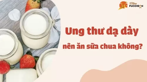 Ung thư dạ dày có nên ăn sữa chua không?