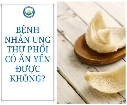 [Giải đáp] Bệnh nhân ung thư phổi có ăn yến được không? 