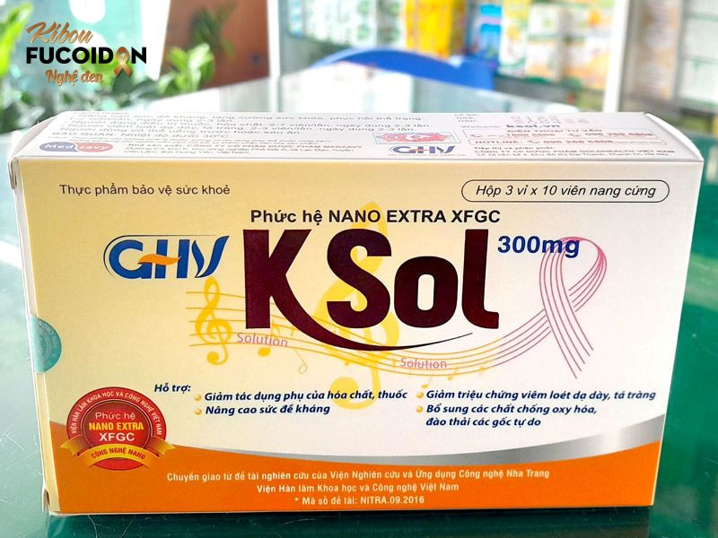 Có nên mua sản phẩm Fucoidan Việt Nam không? Sản phẩm Ksol GHV