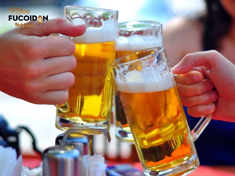 Người bệnh cần tuyệt đối kiêng rượu bia