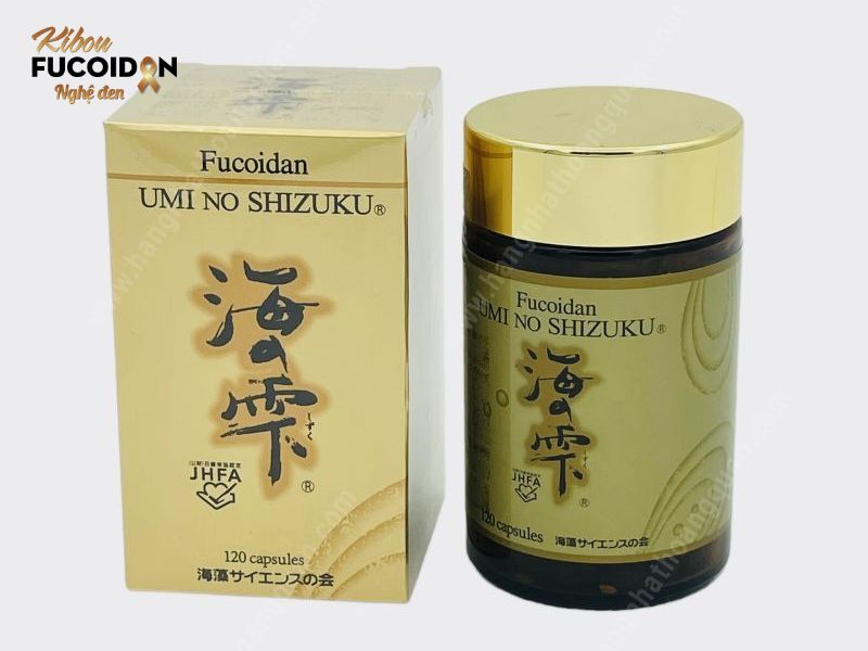 Nên chọn loại Fucoidan Nhật Bản nào tốt nhất? Umi no shizuku fucoidan nhật bản