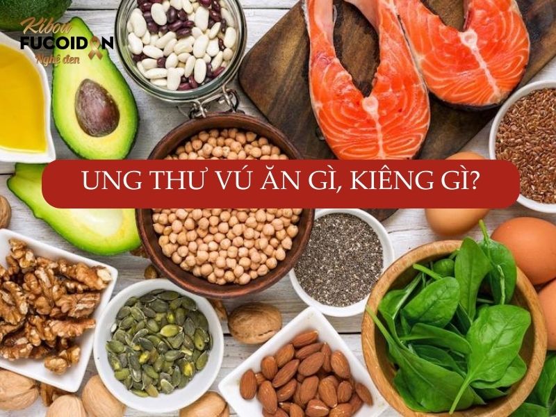 Bệnh nhân ung thư vú nên ăn gì, kiêng gì?