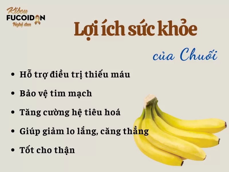 Lợi ích của chuối đối với người bệnh ung thư tuyến giáp