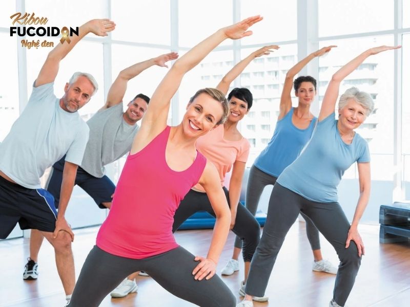 Tập luyện thể dục, vân động phù hợp giúp tăng cường sức đề kháng, nâng cao thể trạng