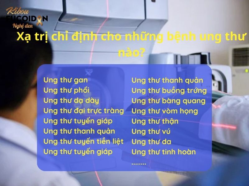10 điều quan trọng cần nhớ về xạ trị ung thư Xạ trị có thể được sử dụng để điều trị mọi loại ung thư