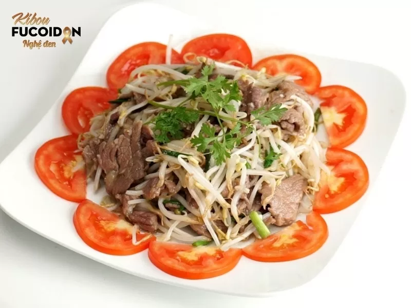 Ăn giá đỗ khi bị ung thư: Nên hay không nên? Giá đỗ xào thịt bò