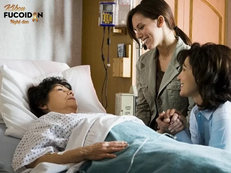 Từ A đến Z về Chăm sóc giảm nhẹ cho bệnh nhân ung thư Các thành viên trong gia đình cũng là những người hỗ trợ tích cực vào việc chăm sóc giảm nhẹ cho bệnh nhân