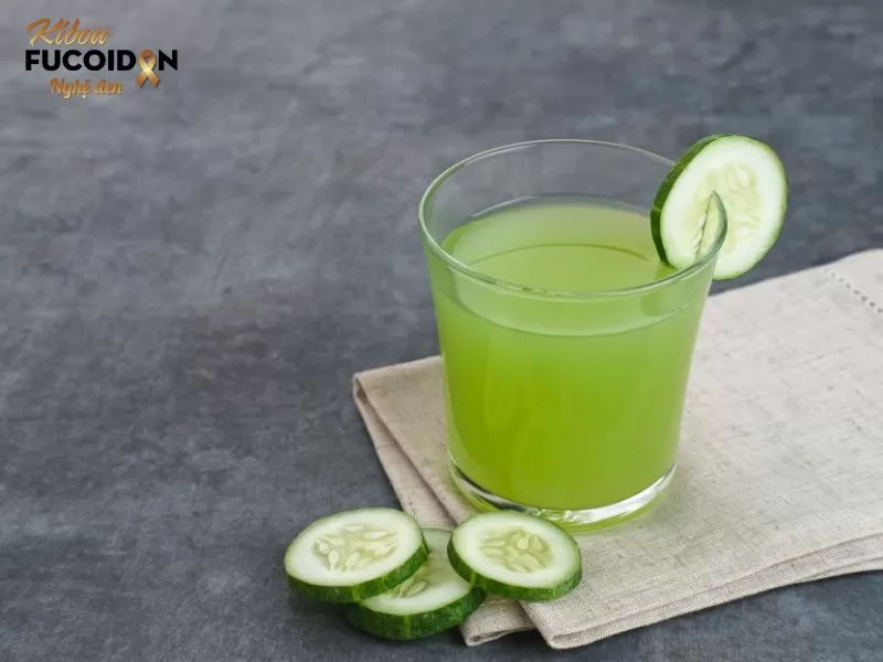 Uống nước gì tốt cho tuyến giáp? Giải đáp từ chuyên gia Nước ép dưa chuột giúp thanh nhiệt, giải độc