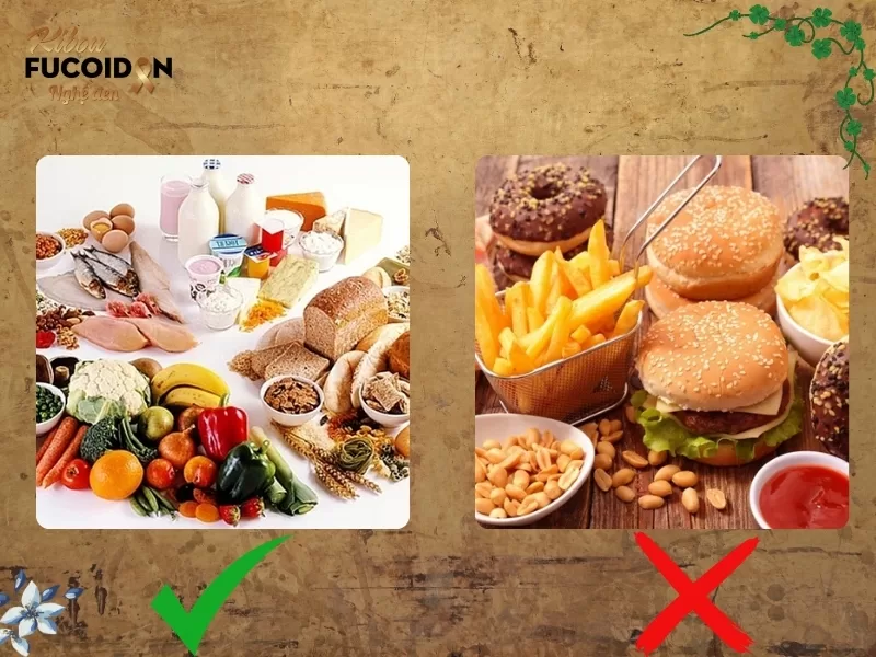 Chi tiết từ A-Z xây dựng thực đơn cho người ung thư trực tràng Những thực phẩm mà người bệnh ung thư trực tràng nên ăn và nên kiêng