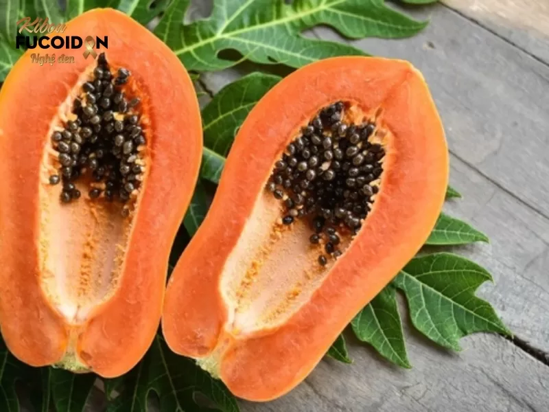 Đu đủ chứa hàm lượng lớn vitamin C, zeaxanthin và beta-cryptoxanthin giúp làm giảm tỷ lệ nhiễm virus HPV – nguyên nhân chính gây ung thư cổ tử cung.
