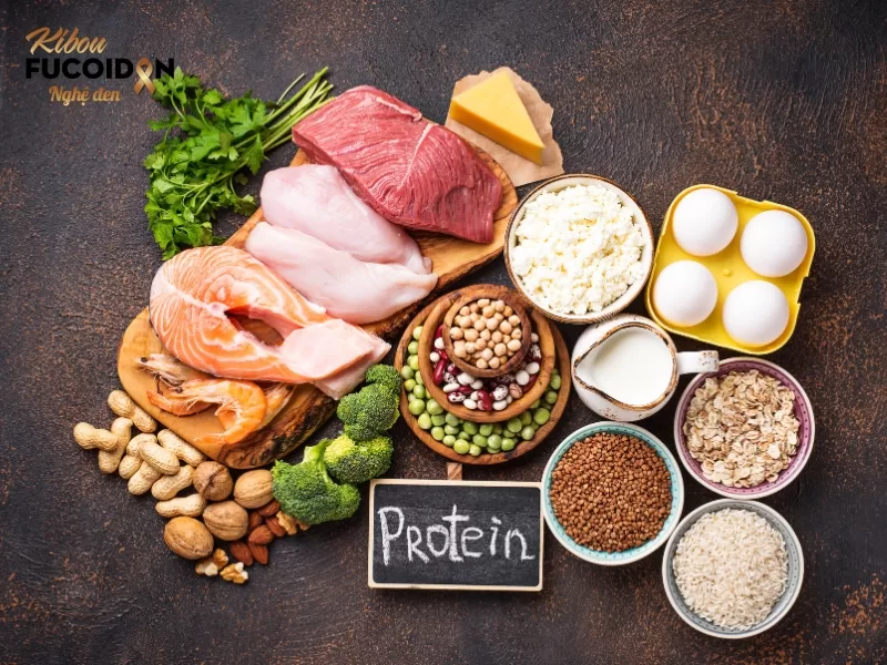 Thực phẩm giàu protein cung cấp các loại acid amin thiết yếu, giúp tăng cường sức đề kháng, hỗ trợ sửa chữa tổn thương tế bào, phục hồi sức khỏe cho người bệnh