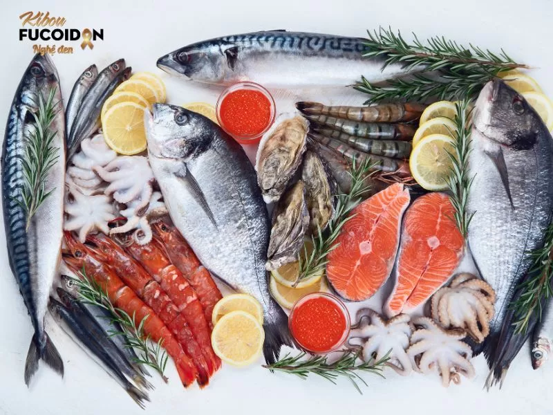 Bệnh nhân suy giáp nên ăn đa dạng các loại hải sản