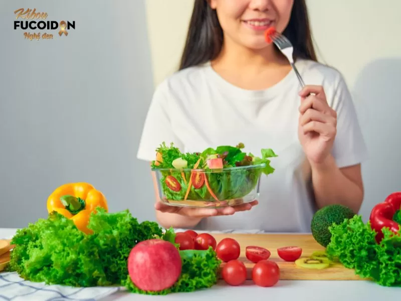 Bệnh u bã đậu, nguyên nhân, dấu hiệu và cách điều trị Ăn nhiều rau xanh cũng giúp ngăn ngừa bệnh lý u bã đậu