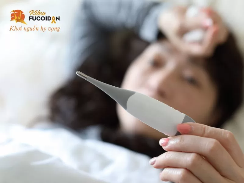 Người bệnh sau ghép gan có thể bị sốt