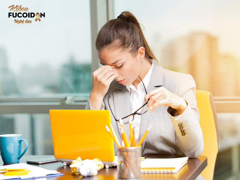 Ở giai đoạn cuối bệnh nhân mệt mỏi suy kiệt