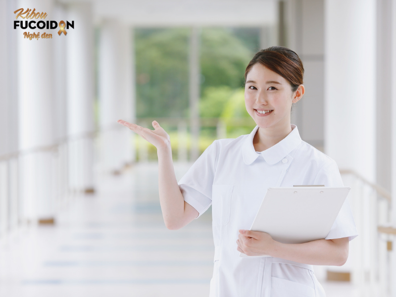 Uống Kibou Fucoidan sau ăn 30 phút để hấp thu tốt.